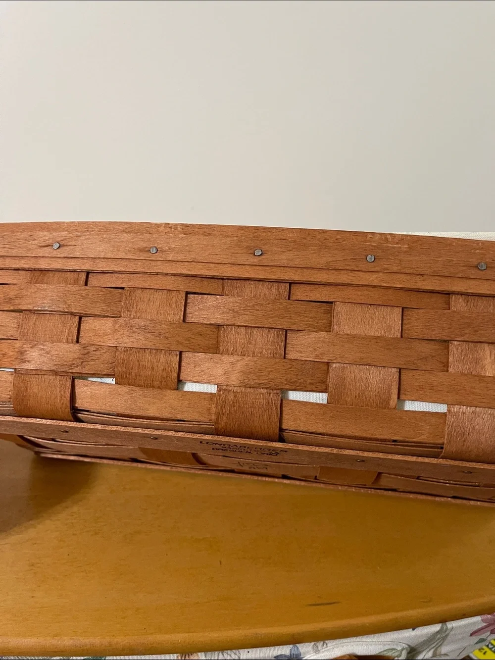 Longaberger Bread and Cracker Basket Combo
